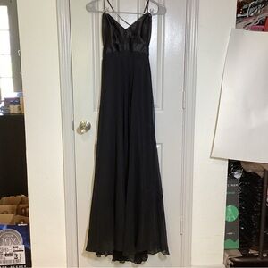 Black long dress M